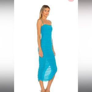 SNDYS Simone dress in blue